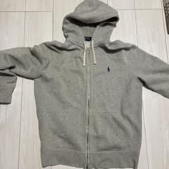 Polo Ralph Lauren グレー フルジップフーディ Mサイズのサムネイル
