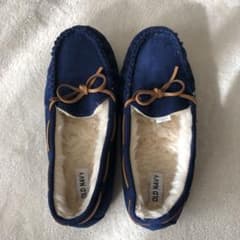 オールドネイビー ムートン モカシンのサムネイル