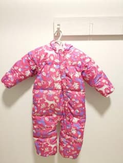 コロンビア　ジャンプスーツ　Columbia 12-18ヶ月 ピンク 動物柄のサムネイル