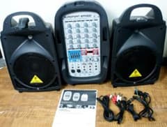 BEHRINGER ベリンガー EUROPORT EPA300 PAセット - メルカリ