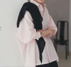 plage Typewrter Poncho シャツ ピンク 完売 - メルカリ