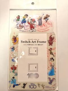 ディズニー100周年　グッズ　スイッチアートフレーム　Disney シールのサムネイル