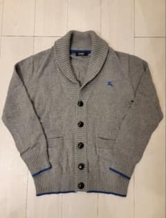 BURBERRY BLACK LABEL ショールカラー ニット カーディガンのサムネイル
