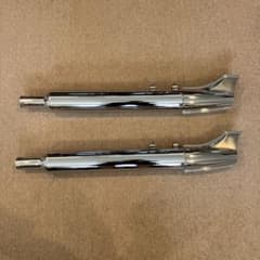 KERKER製フィッシュテールスリップオンマフラー　ハーレーツーリングモデル用 KERKER製フィッシュテールスリップオンマフラー ハーレーツーリング