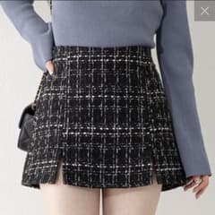 ツイードスリットミニスカパン　chicoのサムネイル