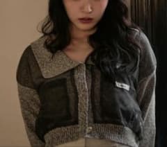 tulle design cardigan / チュールデザインカーディガンのサムネイル