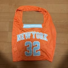 NEWYORK 32 メッシュ トートバッグ オレンジのサムネイル