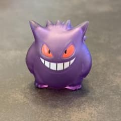 ポケモン 初期 ポケモンキッズ 指人形 ソフビ ゲンガー クリア 1997年