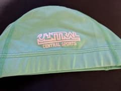 CENTRAL SPORTS 水泳帽 グリーン Mサイズのサムネイル