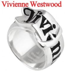 Vivienne Westwood ロゴリング シルバーのサムネイル