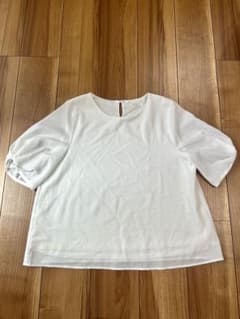 GLACIER ブラウス ホワイト LLサイズ