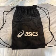 asics アシックス ナップサック 巾着袋 ブラックのサムネイル