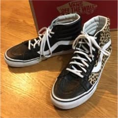 FRAMeWORK VANS CALFHAIR SK8-HI ブラック 25のサムネイル