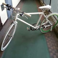 シティバイク 人気のオールホワイト!!のサムネイル