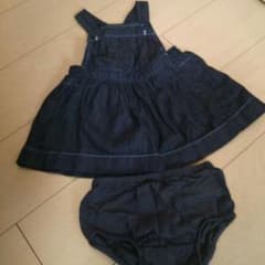 Babygap デニムワンピース 80cmのサムネイル