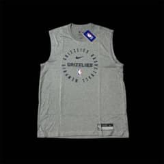 ナイキグリズリーズNBA25シーズン選手支給品プラクティスノースリーブL