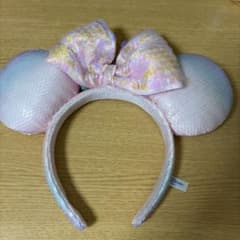 東京ディズニーリゾート スパンコール カチューシャ パステルカラーのサムネイル