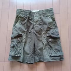 アバクロ ショートパンツ キッズ 00s y2k ヴィンテージ加工 平成レトロ