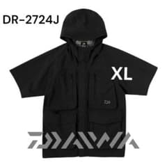 DAIWA DR-2724J レインウェア 半袖 ブラック XL - メルカリ