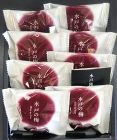 【水戸銘菓】亀印 水戸の梅８個入のサムネイル
