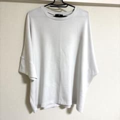 HARE 圧倒的柔 ドルマンビッグTEE ビッグシルエット 白のサムネイル