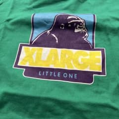 XLARGE KIDS 140ゴリラロゴ Tシャツ グリーンのサムネイル
