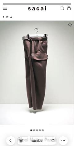 sacai 25AW 25-03847M カーゴパンツ(brown)size1 - メルカリ