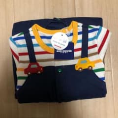 新品 ミキハウス ロンパース 80サイズのサムネイル