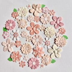 【907】クラフトパンチ・お花・アレンジのサムネイル