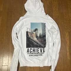 AZUL BY MOUSSY ACHIEVE 白色フード付きパーカーのサムネイル