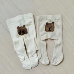 babyGap くまさんタイツ 2-3y 0-12m セットのサムネイル
