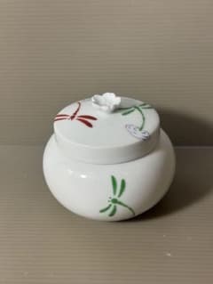 2339 有田焼 其泉 蜻蜓文 蓋物 - メルカリ