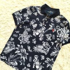 ポロラルフローレン ハワイアンポロベア ネイビー 半袖ポロシャツ M 