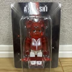 嵐 ベアブリック　櫻井翔 ミニフォト 嵐 嵐を旅する展覧会 ベアブリック 赤 櫻井翔BE@RBRICK - メルカリ
