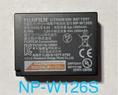 富士フイルム　FUJI FILM  NP-W126のサムネイル