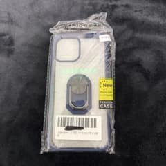 iPhone 12 Pro Max用 リング付き保護ケース ブルーのサムネイル