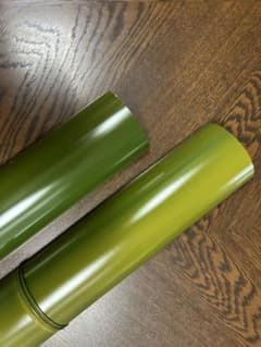 流しそうめん用プラスチック竹 長さ1300×φ80半割り＝2枚セット - メルカリ