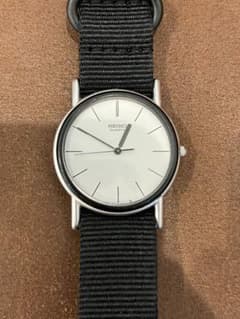 希少　稼働品　SEIKO　スティーブ・ジョブズ　シャリオ　新品電池交換済み