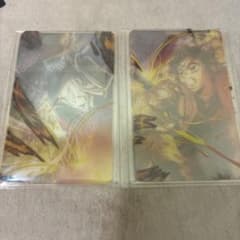 鬼滅の刃無限城編 第四弾KV WEBSHOPくじ　D賞クリアカード　胡蝶　童磨のサムネイル