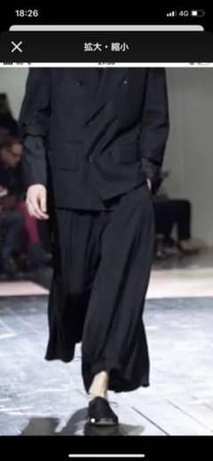 キリン様専用yohji yamamoto 19ss カラスパンツのサムネイル
