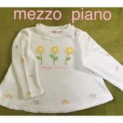 メゾピアノ  かわいい トレーナー カットソー 100のサムネイル
