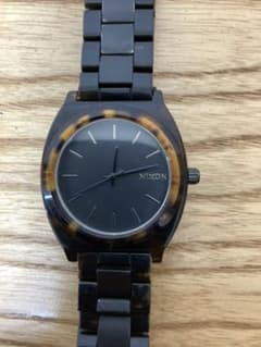値引:NIXON ニクソン腕時計 タイムテラー ブラック‪‪✕‬べっ甲のサムネイル