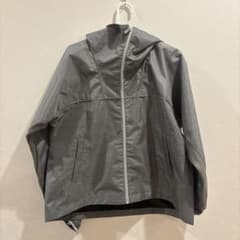 美品 サンバリア ポケット付き uvカットパーカー フロストグレー