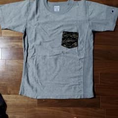 チャンピオン タイガ柄ポケット付き Tシャツ 【本日限定タイムセール】のサムネイル