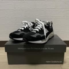 new balance ニューバランス 992 ブラック 23.5cmのサムネイル
