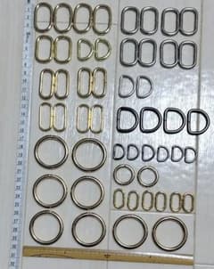 手芸用 金具セット52個 丸カン Dカン 角カン まとめ売り☆彡のサムネイル