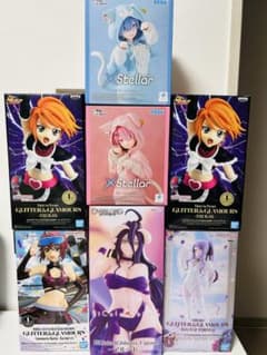 プライズ美少女フィギュア 7体まとめ売りのサムネイル