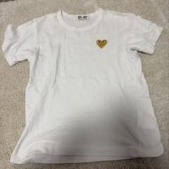PLAY COMME des GARÇONS ゴールドハート Tシャツ Sのサムネイル