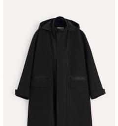 ZARA スタジオニコルソン オーバーサイズ パーカ Sサイズ ブラックのサムネイル