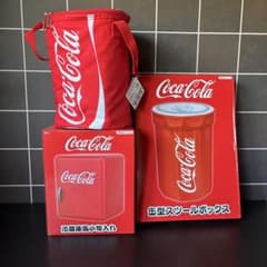 コカコーラ 冷蔵庫風小物入れ 缶型スツールボックス 缶型保冷保温